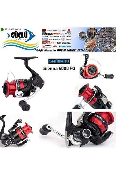 Shimano Spin Olta Makinesi Sienna 4000 Fg