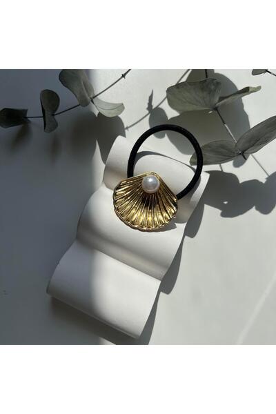 Alice İsstanbul Gold Pearl Oyster Rubber Buckle