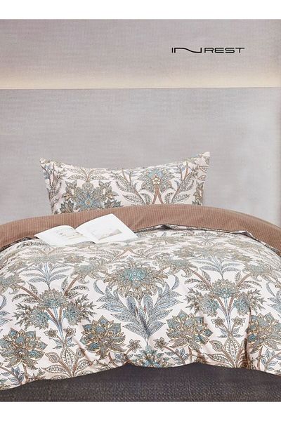 INREST طقم غطاء لحاف يوسمايت (بدون حشو) من الألياف الدقيقة 100% مقاس فردي 160 × 230 سم - قطعتان