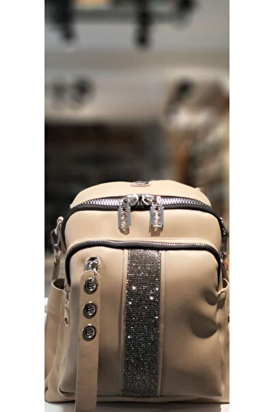 eflanmoda Golden Polo Medium Women Backpack