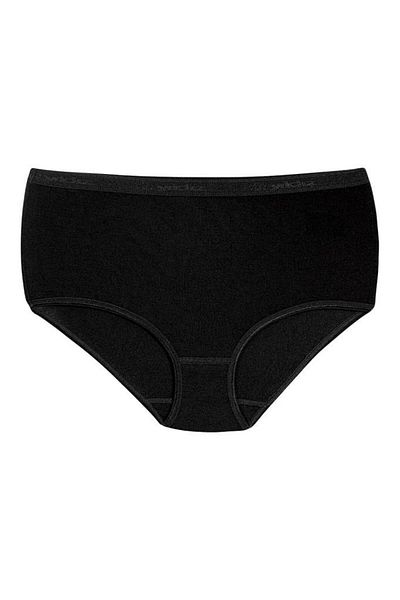 YILDIZ 6 τεμάχια Star Bamboo Bato Panties Μαύρο 3946