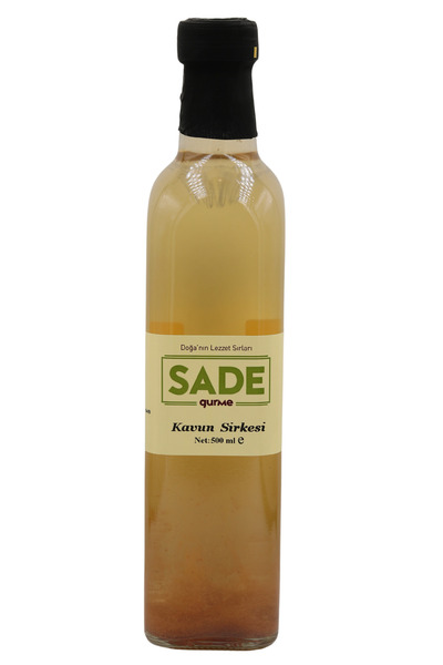 Sade Gurme Kavun Sirkesi 500 ML