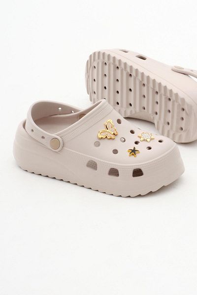 McDark Children's Beige Beach Sea Slippers Sandals