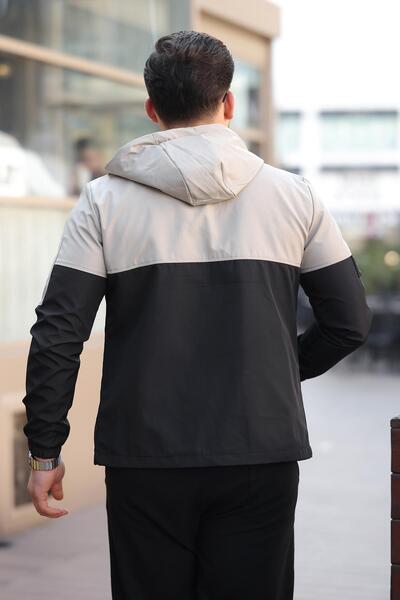 ByTrend Чорна куртка з капюшоном на сезон PLDP 2907_60021-1