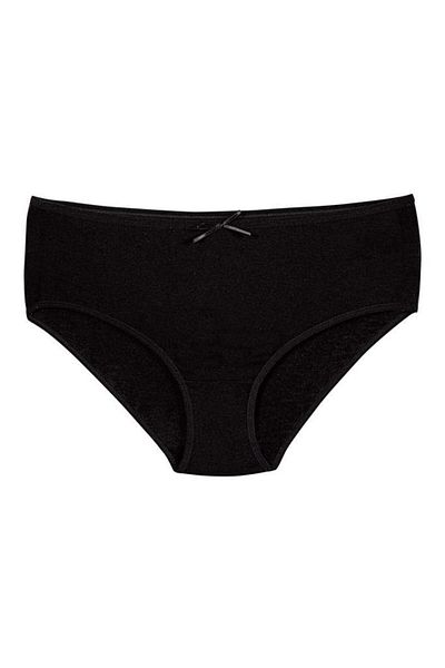 YILDIZ 6 τεμάχια Star Bamboo Bato Panties Μαύρο 3921