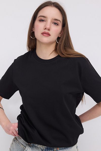 Addax Crew Neck Basic T-Shirt P10404