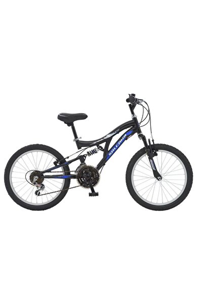 Salcano Hector 20" Jant 18 Vites Çift Amortisörlü Çocuk Dağ Bisikleti Siyah Mavi