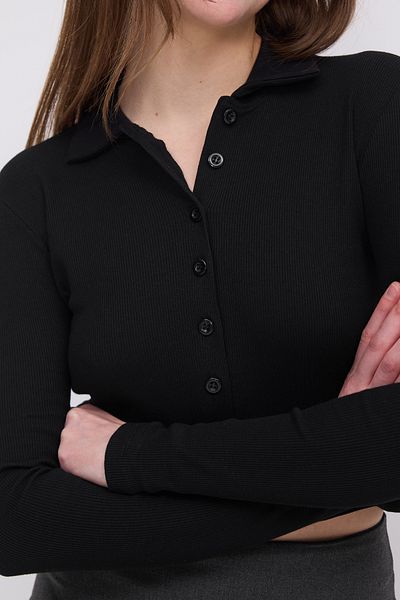 Addax Polo Neck Buttoned Cardigan H13869