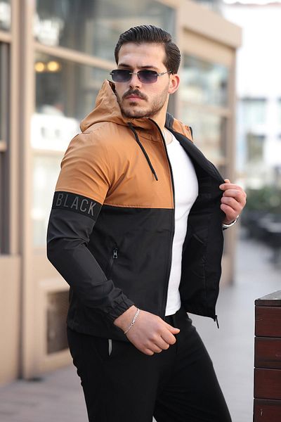ByTrend Черно сезонно палто с частична качулка PLDP 2907_60021-1