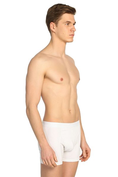 ENTAHA Tutku Ανδρικό Λευκό 2 τεμαχίων Lycra Boxer Elf568t0114ccm2