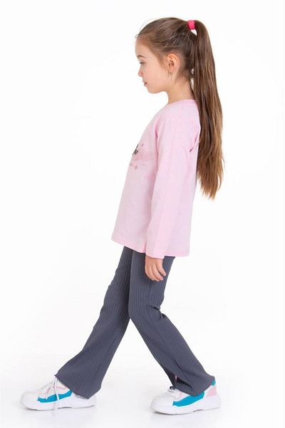 MAXI DRY 100% Cotton, Printed, Ribbed Spanish Bottom Top Set