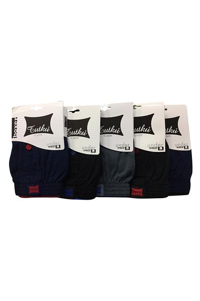 ENTAHA Tutku 5-pack χτενισμένο βαμβακερό μπόξερ Άνετο κλασικό κομμένο 100% βαμβάκι ανδρικό μπόξερ