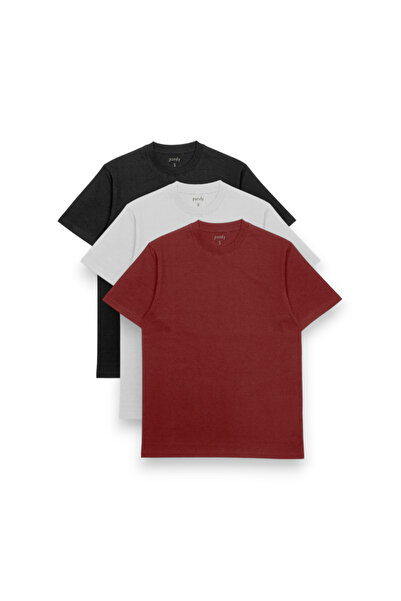 pandy Μπλουζάκι 3 Pack Unisex Oversize Supreme - T-Shirt