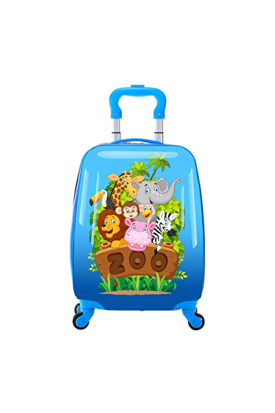 TUCCI حقيبة زوولاند للأطفال بمقبض تلسكوبي سعة 25 لترًا