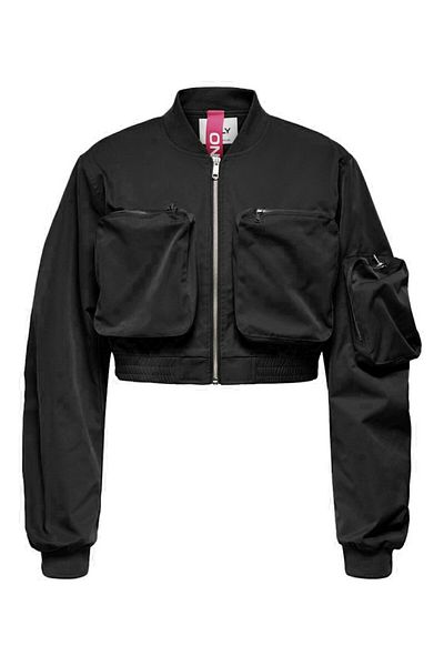 ONLY Jachetă neagră Onlsaga Bomber Cc Otw pentru femei 15336303-Negru
