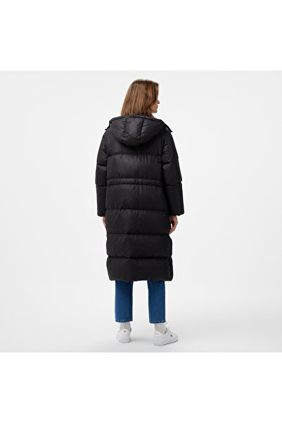 Lacoste Long Oversized Adjustable Waist Down Jacket