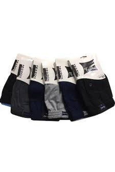 ENTAHA Tutku 6 τεμαχίων με κουμπιά Flat Boxer Combed Smoked για άνδρες