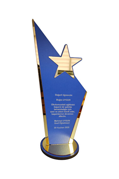 heptex Kişiye Özel Mezuniyet Hatırası Ahşap Plaket