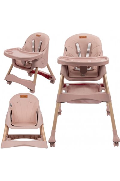 OEM Scaun de masa 2 in 1 Kidwell KARIMI - Roz