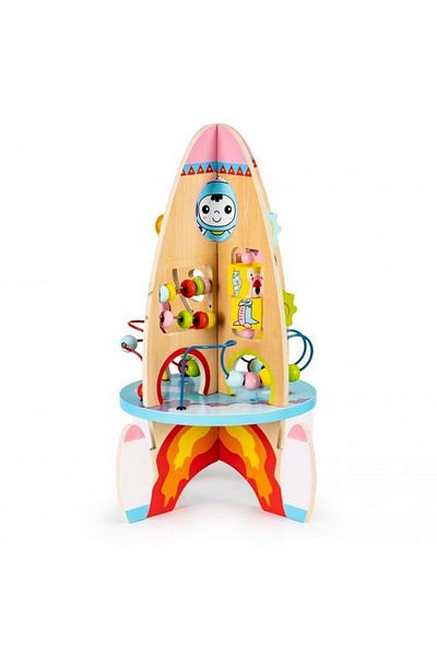 OEM Drevená vzdelávacia raketa Ecotoys 8 v 1 TL88037