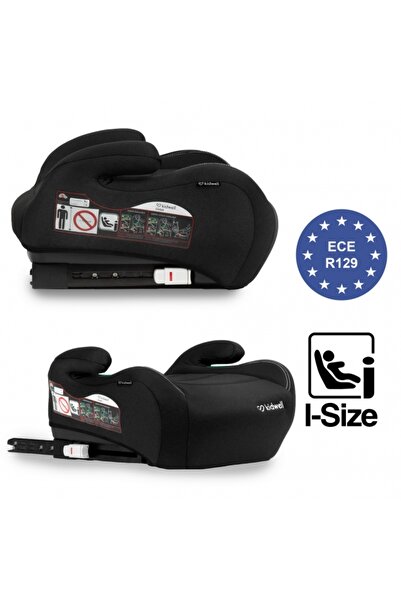 OEM Inaltator auto 125-150 cm cu ISOFIX Kidwell Ovan - Black