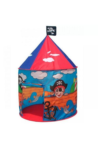 iplay Children's play tent, pirate model with graphic illustrations