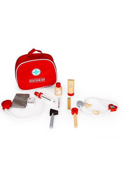 OEM Lékárnička s 9 dřevěnými prvky Ecotoys 4501