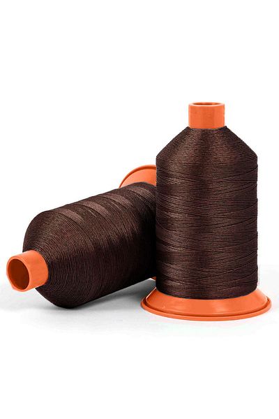 hapshoe Durak Poly 3 Ply 1545 Light Brown 2400 m Polyester Sewing Thread