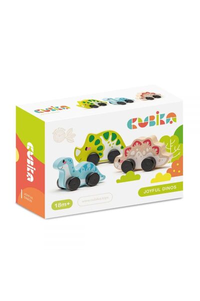 CUBIKA Jucarie Din Lemn, , Dinos Family