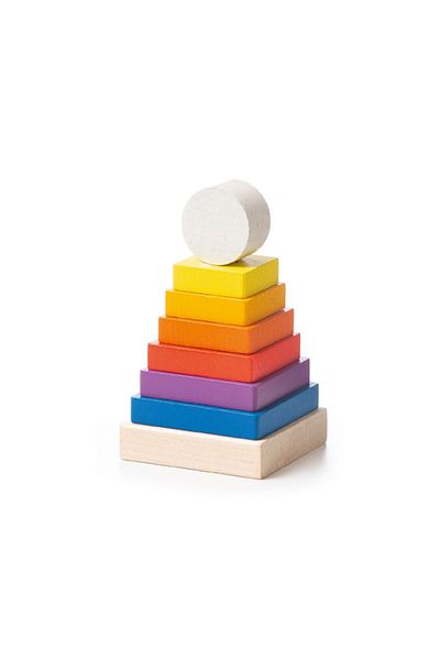CUBIKA Dřevěná hračka, "pyramida 1"