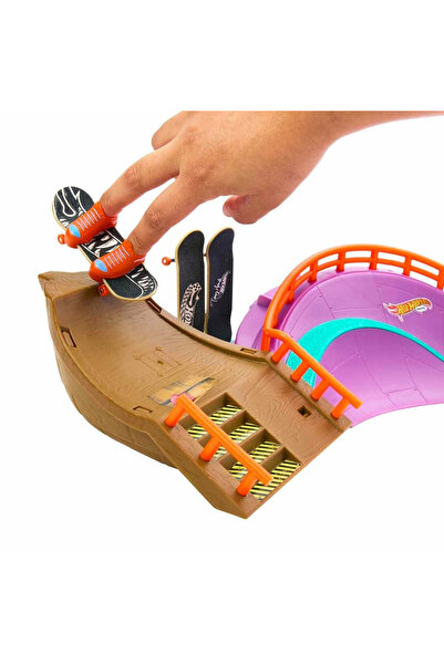 HOT WHEELS Hmk01 Skate Ahtapot Kaykay Parkı Oyun Seti