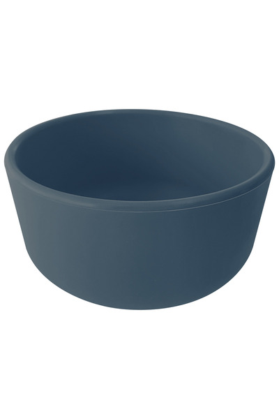 MinikOiOi Minikoioi Bowl, 100% Premium Silicone - Deep Blue