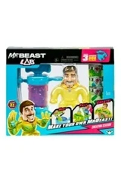 MrBeast Lab Mr Beast Lab Makenyour Ownmrbeast Creatıon Station Stretches 3X I...