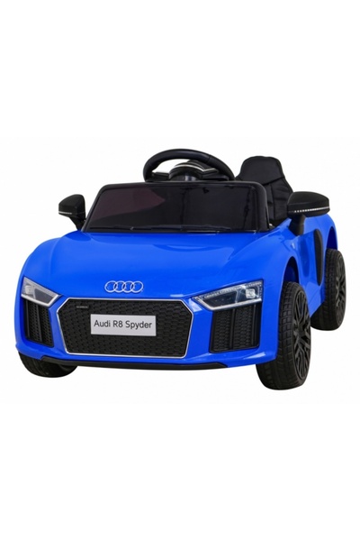 Audi Masinuta electrica cu telecomanda AUDI R8, roti EVA, scaun tapitat, 98x5...