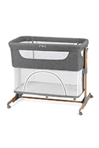 Momi Co-sleeper Momi, Smart Bed 4 în 1 - Gri