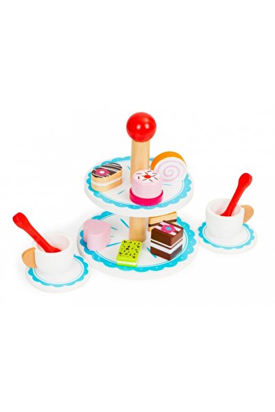 OEM Set pentru a servi prajitura din lemn Ecotoys PH01B002