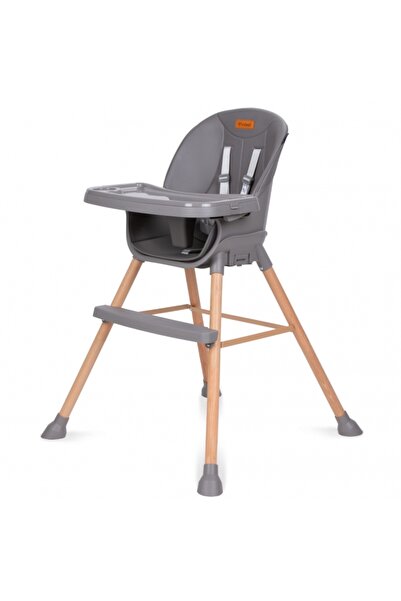 Kidwell 4-in-1 High Chair EATAN Wood Gray