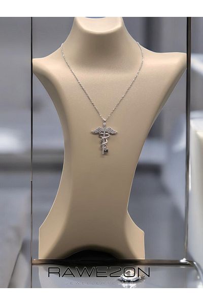 RAWEZON The Key to My Heart Will Always Be with You - Steel Butterfly Infinity Key Themed Necklace for Loved Ones