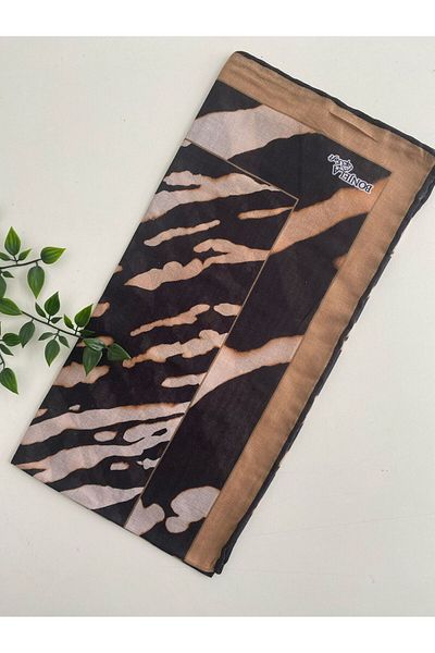 Bonjela Ahu Pattern Digital Soft Scarf