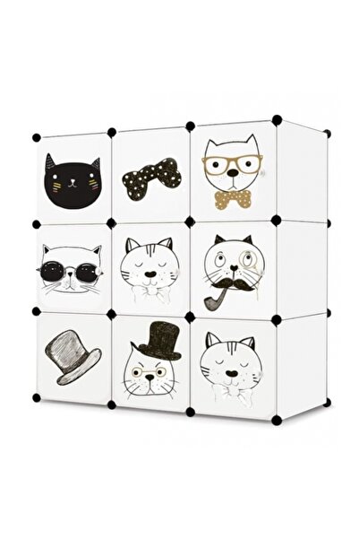 Ecotoys Raft modular cu 9 compartimente pentru camera copilului M15228_1