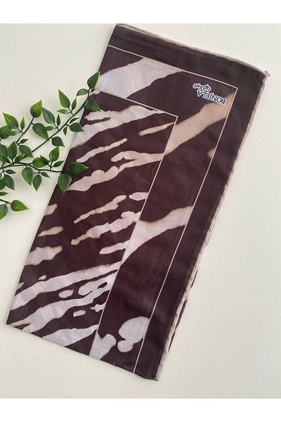 Bonjela Ψηφιακό μαλακό κασκόλ Ahu Pattern