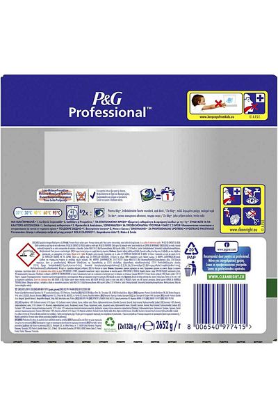 Ariel Economical package 120 capsules, Ariel Professional All in 1 PODS Regular capsule detergent, 120 washes