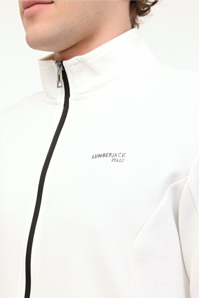 lumberjack Ml Jose 18Itl612 5Fx Beyaz Erkek Sweatshirt A101940237