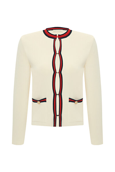 Mudo Crew Neck Pocket Cardigan