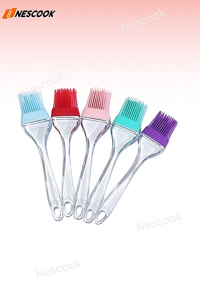 nescook Baking Brush Kitchen Grill Oil Brush Oven Brush High Temperature Resistant Silicone Brush