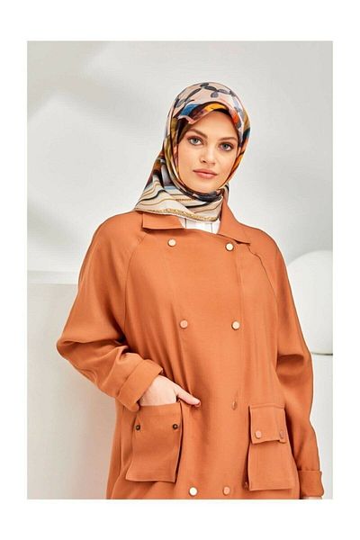 Armine DJ SAF 8319D ΜΕΤΑΞΩΤΟ Φουλάρι (S) (ΝΟΣΤΑΛΓΙΑ ΣΟΥΡΑ) 8260-09 8319D04-35