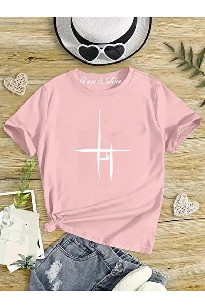 New Shine 1 تي شيرت هدية عند شراء 6 أو أكثر في السلة - تي شيرت كبير الحجم مطب...