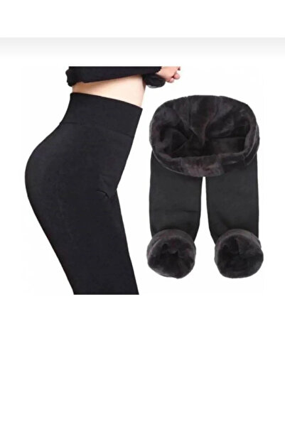 Behalf طماق صوفية سوداء خاصة لفصل الشتاء - أنيقة ودافئة!