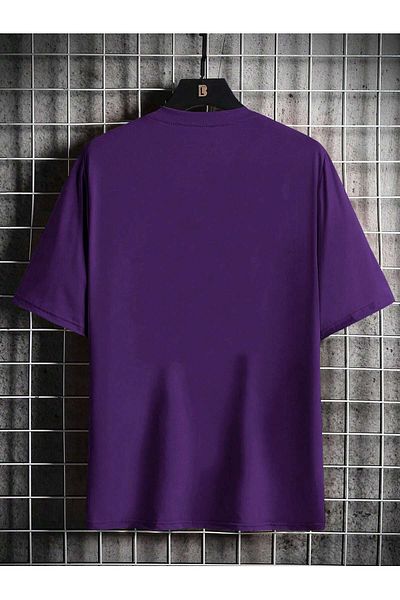 Vordevia Βαμβακερό μπλουζάκι με στάμπα Oversize
