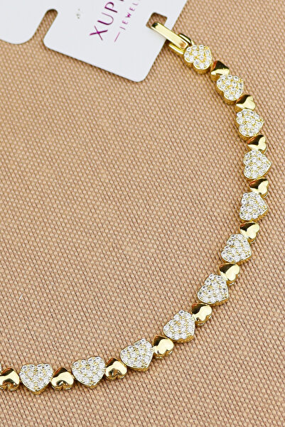 Keyifli Hayaller Xuping Vip سوار - Xuping Heart Zircon Stone Jeweler Model سو...